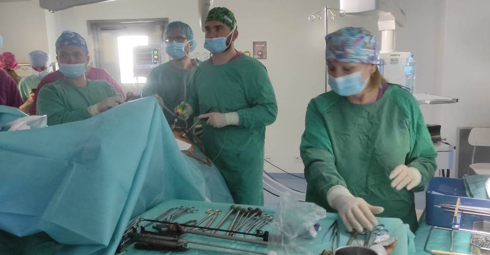 Specjalistyczne szkolenie w zakresie zaawansowanych zabiegów laparoskopii urologicznej