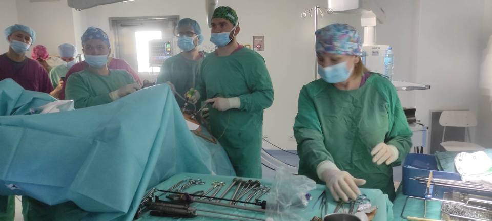 Aktualność Specjalistyczne szkolenie w zakresie zaawansowanych zabiegów laparoskopii urologicznej