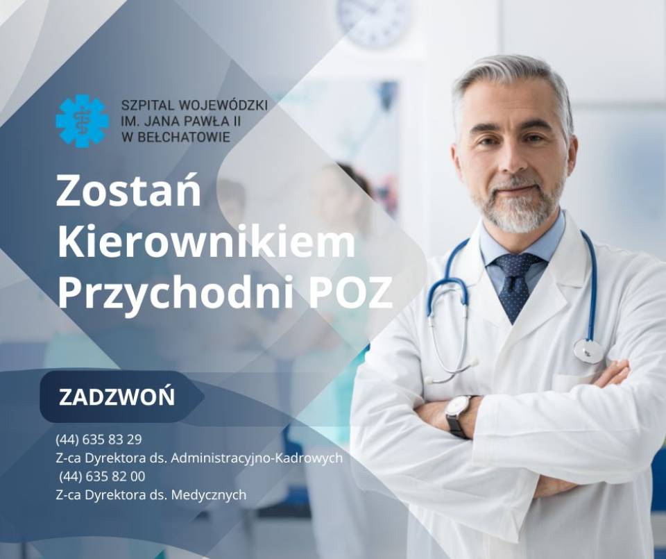 Aktualność Zostań Kierownikiem Przychodni POZ