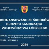 Zakup aparatów do hemodializy dla Szpitala Wojewódzkiego im. Jana Pawła II w Bełchatowie